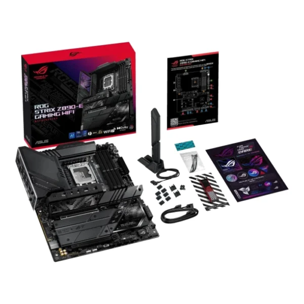 ASUS ROG Strix Z890-E Gaming WiFi — ATX, LGA 1851, DDR5, 4 slots | 90MB1IM0-M0EAY0 - Imagen 3