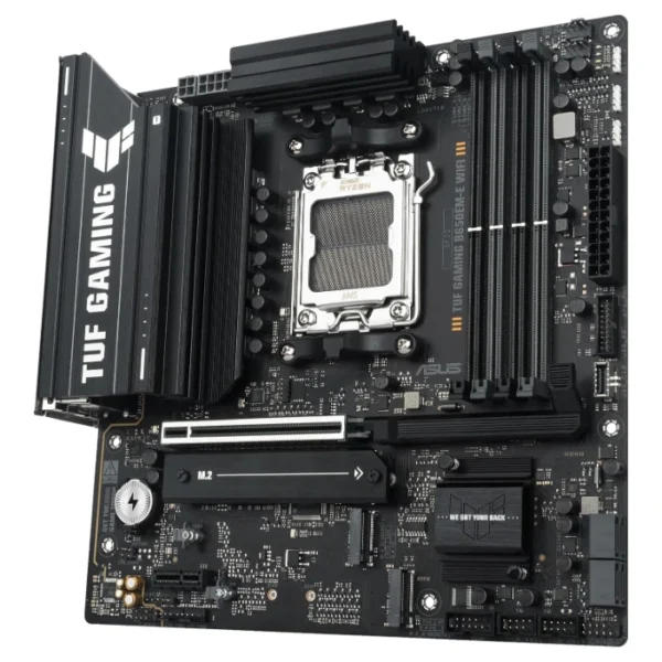 ASUS TUF Gaming B650EM-PLUS WiFi — MicroATX, AM5, DDR5, 4 slots | 90MB1LU0-M0EAY0 - Imagen 3