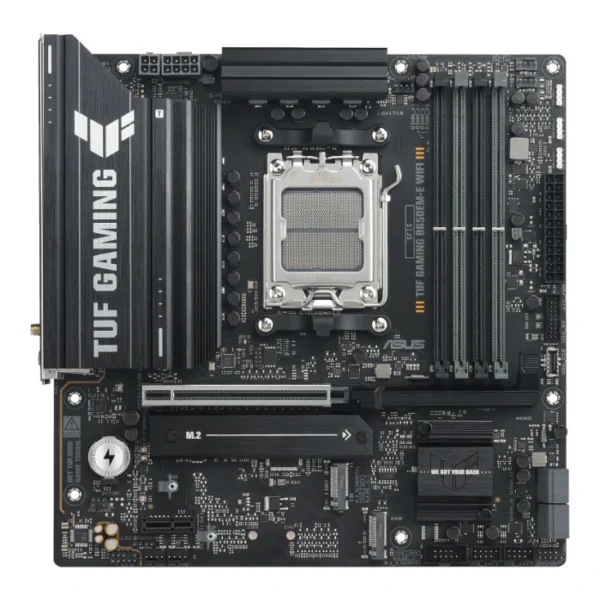 ASUS TUF Gaming B650EM-PLUS WiFi — MicroATX, AM5, DDR5, 4 slots | 90MB1LU0-M0EAY0 - Imagen 2