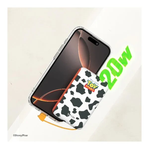 Belkin BoostCharge Toy Story — Power Bank 10K con cable integrado | Colección Disney - Imagen 5