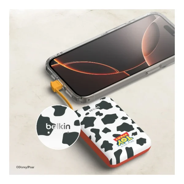 Belkin BoostCharge Toy Story — Power Bank 10K con cable integrado | Colección Disney - Imagen 3