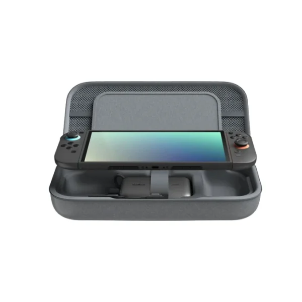 Belkin Charging Case Charcoal — Para Nintendo Switch 2 con Power Bank 10000mAh, Negro - Imagen 8