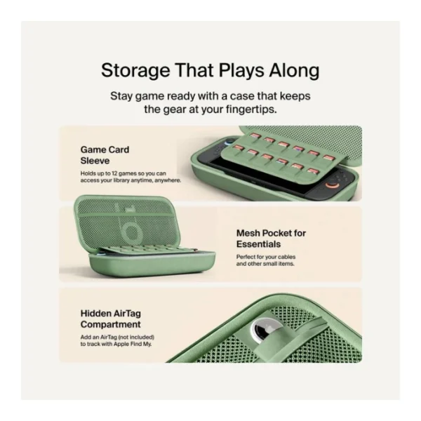 Belkin Charging Case for Nintendo Switch 2, Green - Imagen 6