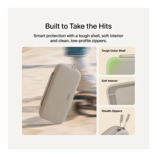 Belkin Charging Case for Nintendo Switch 2, Sand - Imagen 2