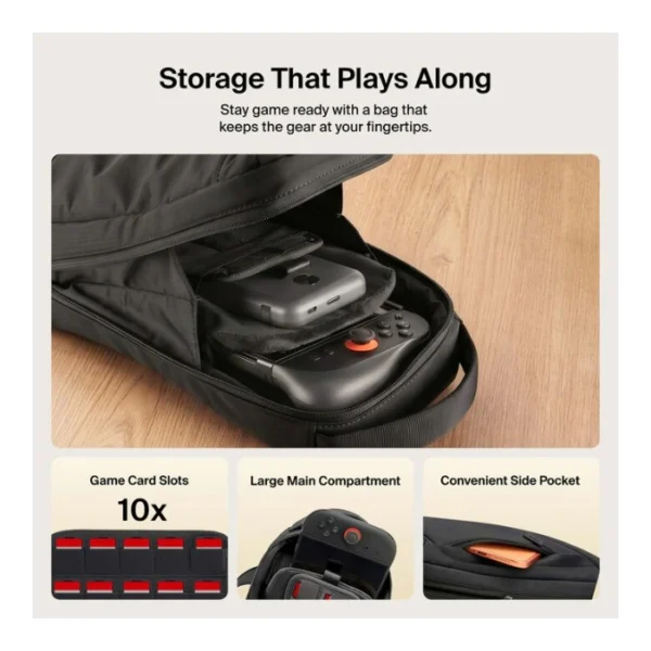 Belkin Gaming Travel Bag para Nintendo Switch 2, Negro - Imagen 8