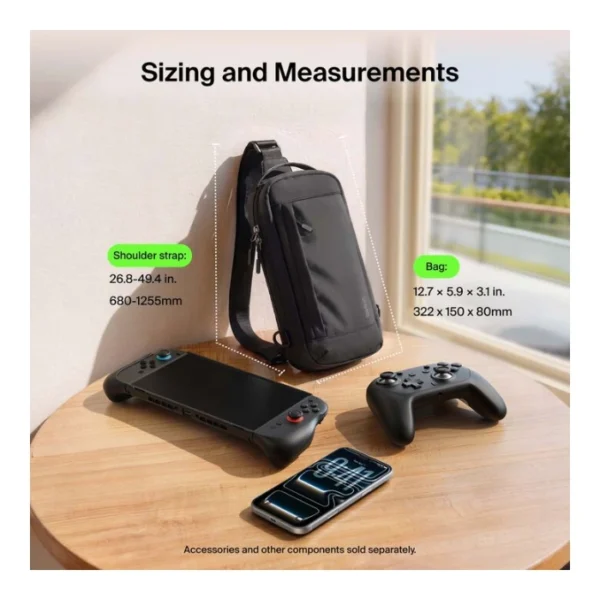Belkin Gaming Travel Bag para Nintendo Switch 2, Negro - Imagen 3