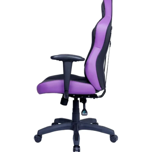 Cooler Master CALIBER E1 — Silla con base giratoria, morado/negro | CMI-GCE1-PR - Imagen 5
