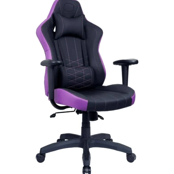Cooler Master CALIBER E1 — Silla con base giratoria, morado/negro | CMI-GCE1-PR - Imagen 3