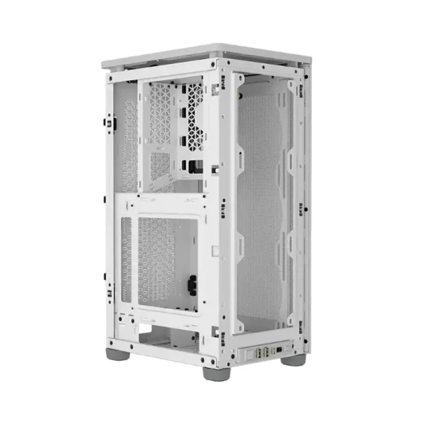 Corsair 2000D AIRFLOW — Caja Mini ITX SFF, sin fans, soporte para radiador hasta 360mm, blanco | CC-9011245-WW - Imagen 2