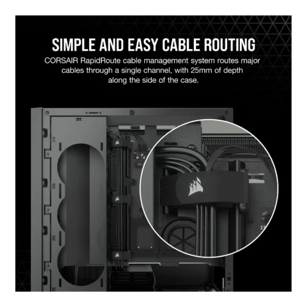 Corsair 5000D AIRFLOW —  Caja ATX, Fans, Negro | CC-9011210-WW - Imagen 6