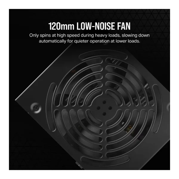 Corsair CX550 80 PLUS Bronze - Fuente de Poder ATX, no modular, negro - Imagen 4