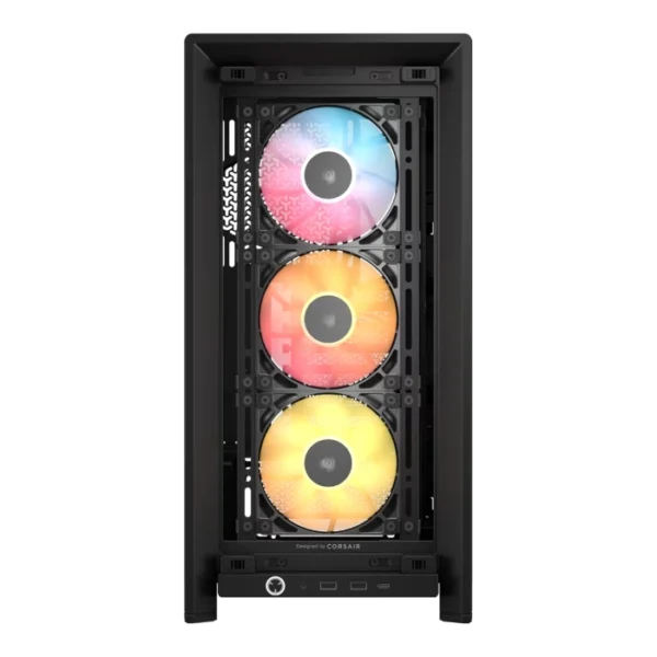 Corsair FRAME 4000D RS ARGB — Caja ATX, 3 Fans RS120 ARGB, Negro | CC-9011296-WW - Imagen 10