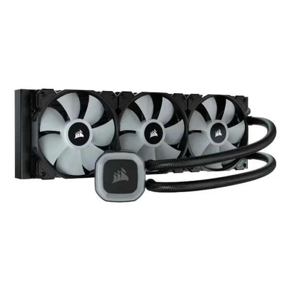Corsair H150 RGB —  Enfriador Líquido AiO 360mm, socket AM4, AM5, LGA 1700, LGA 1851, Negro | CW-9060054-WW - Imagen 2