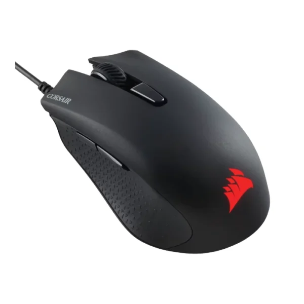 Corsair Harpoon RGB — Mouse alámbrico, FPS/MOBA, 6 botones, 12,000 DPI - Negro - Imagen 2