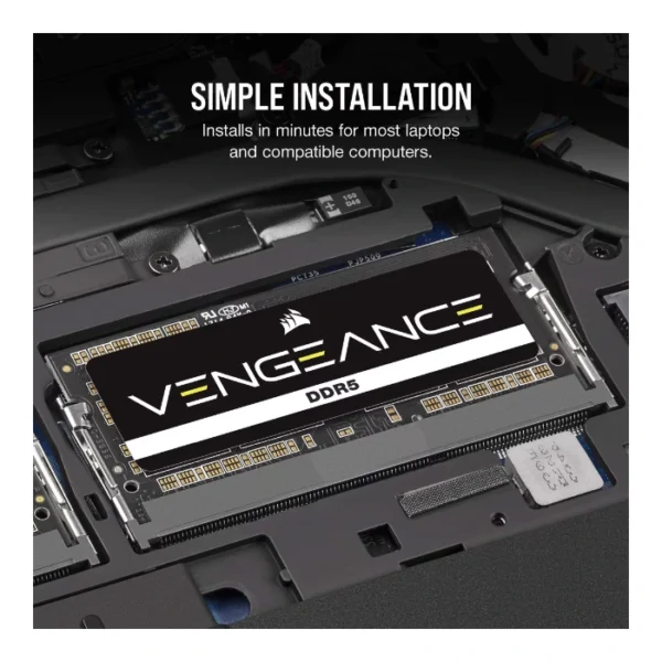 Corsair Vengeance 16GB DDR5 5600MHZ SODIMM - Imagen 2