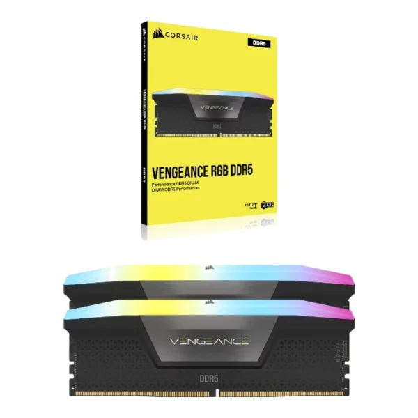 Corsair Vengeance RGB DDR5 16GB (2x8GB) 5200MHz CL40 DIMM | CMH16GX5M2B5200C40 - Imagen 6