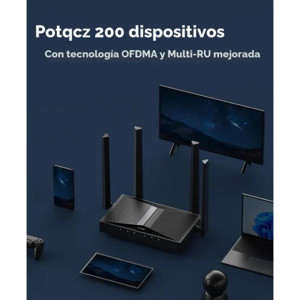 Cudy BE3600 — Router Wi-Fi 7 | Hasta 3.6 Gbps | Hasta 130 m² - Imagen 7