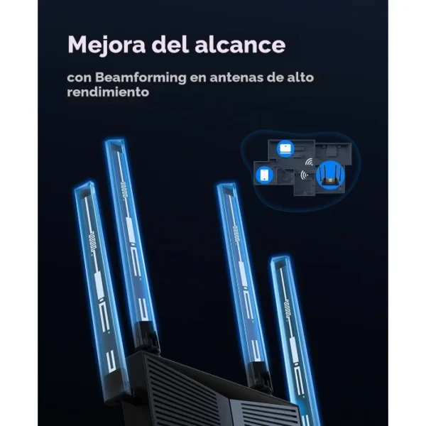 Cudy BE3600 — Router Wi-Fi 7 | Hasta 3.6 Gbps | Hasta 130 m² - Imagen 8