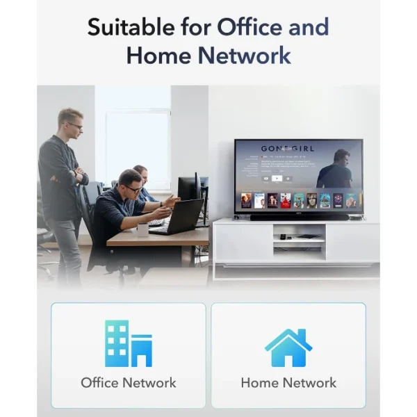 Cudy GS105 — Switch | 5 puertos | 10/100/1000 Mbps | Carcasa de Metal - Imagen 7