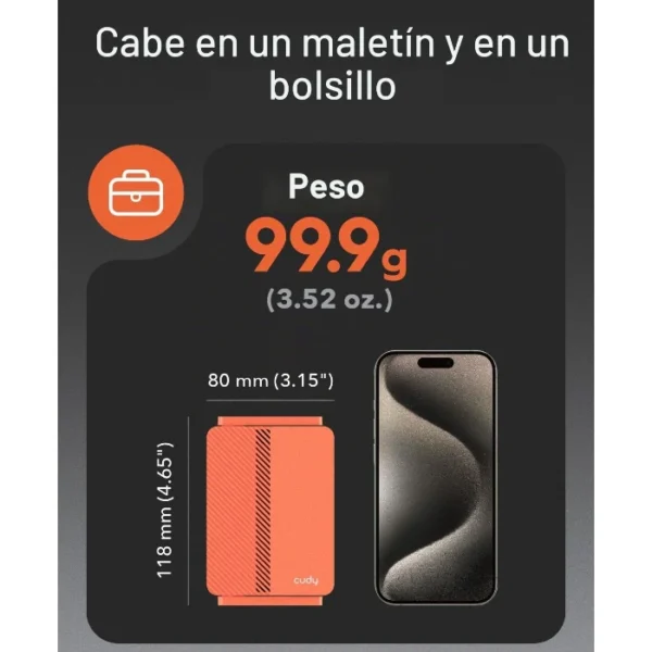 Cudy TR1200 — Mini Router Wi-Fi 5 de bolsillo | Modos 6 en 1 | VPN - Imagen 7