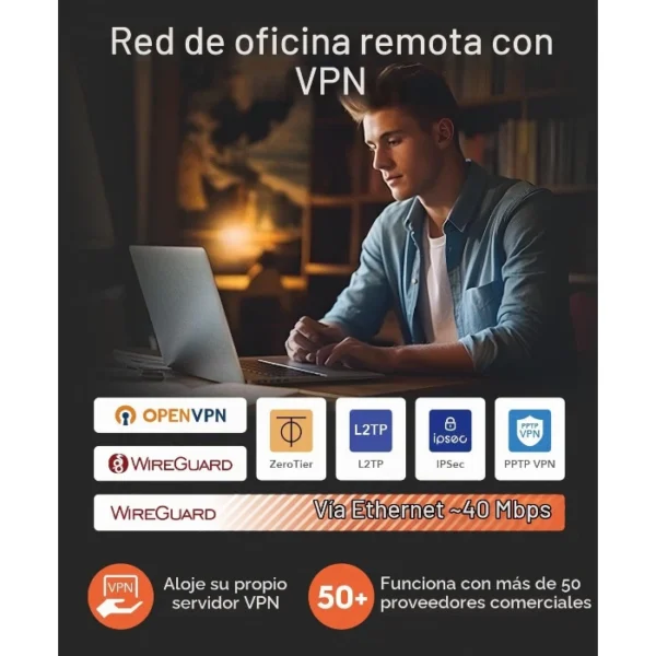 Cudy TR1200 — Mini Router Wi-Fi 5 de bolsillo | Modos 6 en 1 | VPN - Imagen 5
