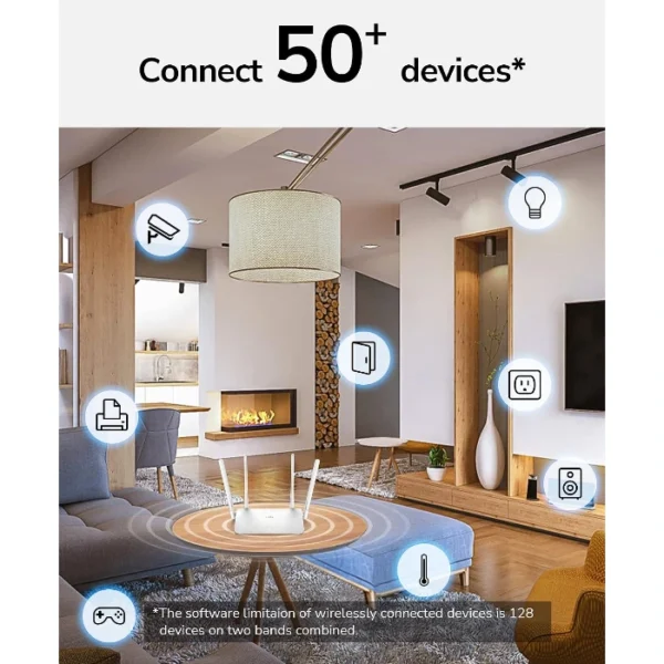 Cudy WR1300 — Router Wi-Fi 5 | Hasta 1200 Mbps | Hasta 100 m² - Imagen 6