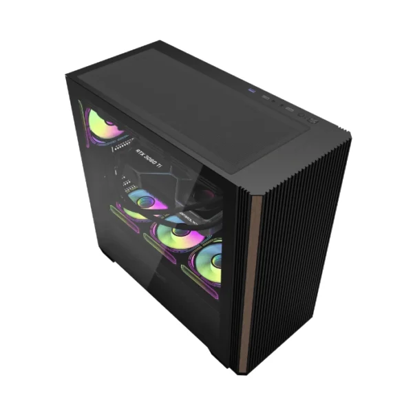 DarkFlash DS900WS Black — Caja ATX, Sin Fans, Negro | DS900WS-BK - Imagen 5