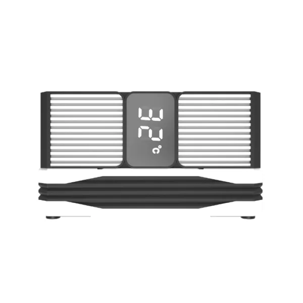 DarkFlash M400 Black & White — Disipador de aire 120mm, digital display, compatible con Intel (115X, 1200, 1700, 1851), AMD (AM4, AM5), 4-Pin PWM, Negro/Blanco | M400-BW - Imagen 5