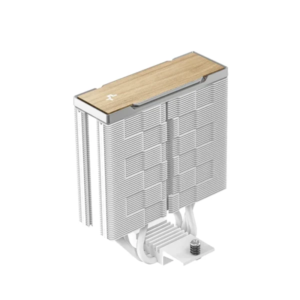 DeepCool AK400 G2 WH Wood Grain — Disipador de aire, altura 156mm, socket AM4, AM5, LGA 1700, LGA 1851, Blanco | R-AK400G2-WHNNMN-GJD - Imagen 3