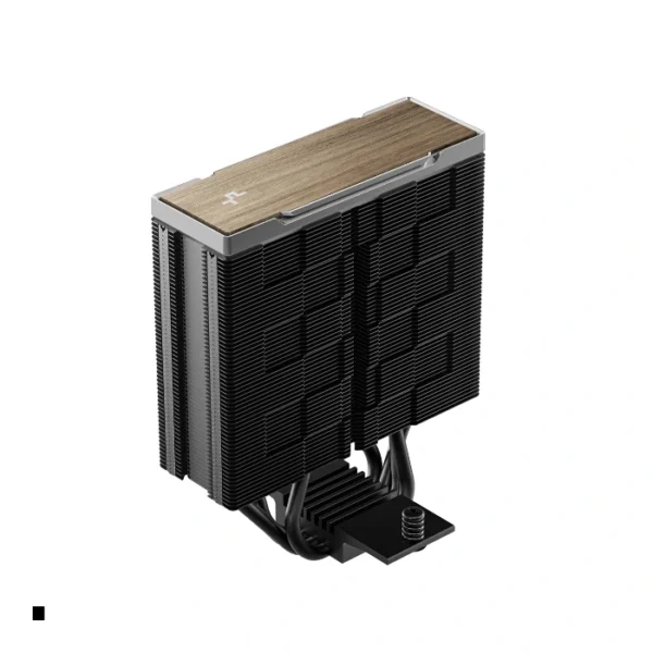 DeepCool AK400 G2 Wood Grain — Disipador de aire, altura 156mm, socket AM4, AM5, LGA 1700, LGA 1851, Negro | R-AK400G2-BKNNMN-GJD - Imagen 4