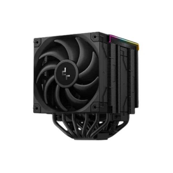 DeepCool AK620 Digital PRO ARGB — Disipador de aire 120mm, 1750 RPM Fan Speed, Multi-Data Point Screen, Negro | R-AK620-BKAPMN-G