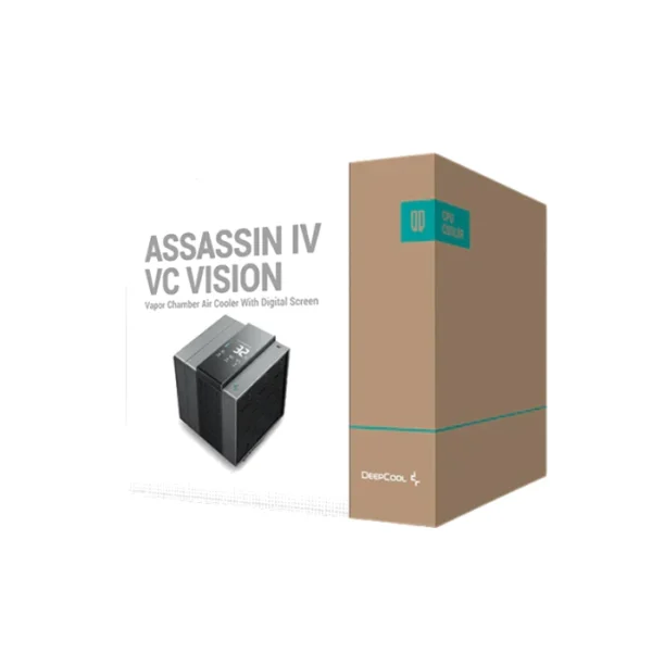 DeepCool ASSASSIN IV VC Vision — Disipador de aire 140mm, LGA1700/AM5, Negro | R-ASN4-BKNVMD-G - Imagen 5