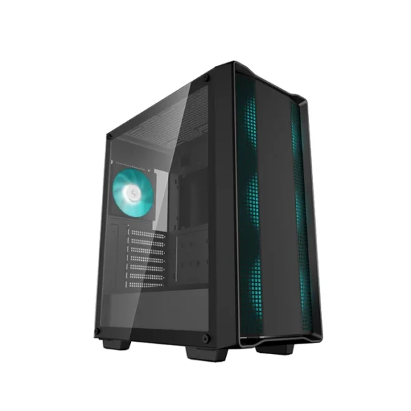 DeepCool CC560 V2 — Caja ATX, 4 Fans 120mm, con vidrio lateral, Malla Frontal, Negro | R-CC560-BKGAA4-G-2