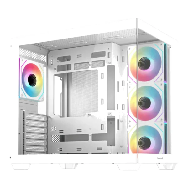 DeepCool CG530 4F WH — Caja ATX, 4 Fans, blanco | R-CG530-WHADA4-G-1 - Imagen 3