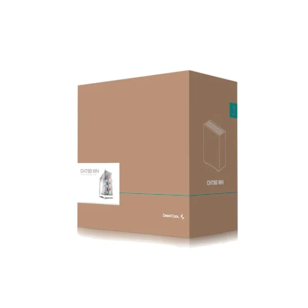 DeepCool CH780 — Caja ATX Premium, Vidrio templado al frente y lateral, Blanco | R-CH780-WHADE41-A1 - Imagen 6