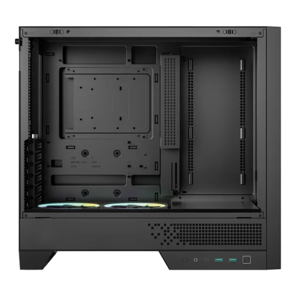 DeepCool CL600 — Caja ATX, 2 fans ARGB 120mm, Negro | R-CL600-BKNNA2-G-1 - Imagen 3