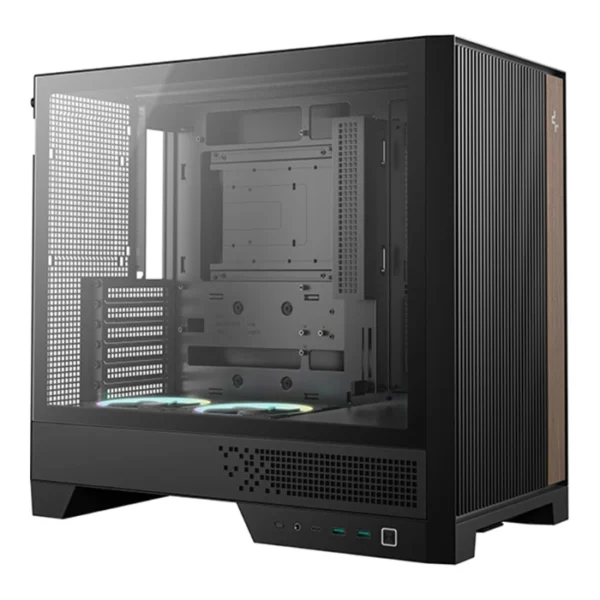 DeepCool CL600 — Caja ATX, 2 fans ARGB 120mm, Negro | R-CL600-BKNNA2-G-1 - Imagen 2
