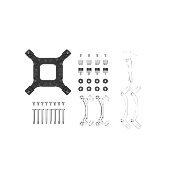 DeepCool LE240 WH V2 — Enfriador Líquido AiO 240mm, socket AM4, AM5, LGA 1700, LGA 1851, Blanco | R-LE240-WHAMMN-G-2 - Imagen 3