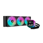 DeepCool LP360 ARGB — Enfriamiento líquido AiO 360mm, 3x120mm, AM5/AM4 y LGA1700/1200 en adelante, Negro | R-LP360-BKMSNC-G-1