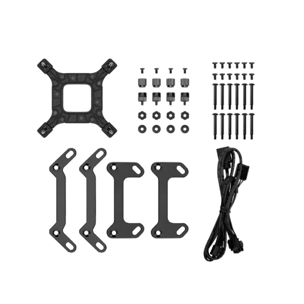 DeepCool LP360 ARGB — Enfriamiento líquido AiO 360mm, 3x120mm, AM5/AM4 y LGA1700/1200 en adelante, Negro | R-LP360-BKMSNC-G-1 - Imagen 5