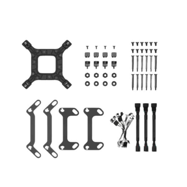 DeepCool LS720S ZERO DARK — Enfriamiento 360mm, Negro | R-LS720-BKNNMM-G-1 - Imagen 4