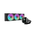 DeepCool Mystique 360 ARGB — Enfriamiento Liquido AiO 360mm, AM5/AM4,LGA1851/1700, Negro | R-LX750-BKADSNC-G-1
