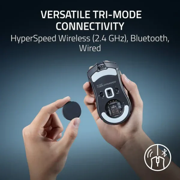Razer Cobra HyperSpeed — Mouse inalámbrico, 26K DPI, Chroma RGB Backlighting - Imagen 7