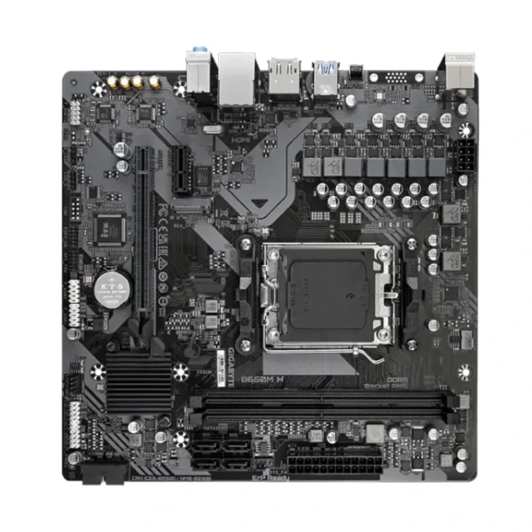 GIGABYTE B650M H — MicroATX, AM5, DDR5, 2 slots - Imagen 5