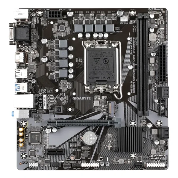 GIGABYTE H610M H — MicroATX, LGA 1700, DDR5, 2 slots - Imagen 2
