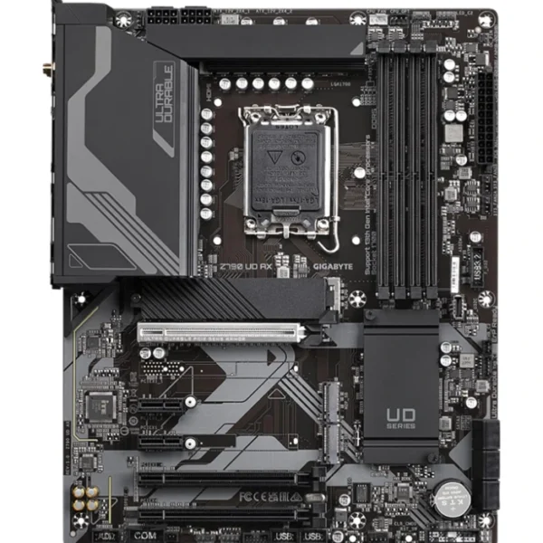 Gigabyte Z790 UD AX — ATX, LGA 1700, DDR5, WiFi, 4 slots - Imagen 2