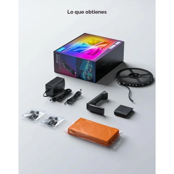 Govee TV Backlight 3 Lite —  Para televisores de 55 a 65 pulgadas, con cámara | H60991D1 - Imagen 2