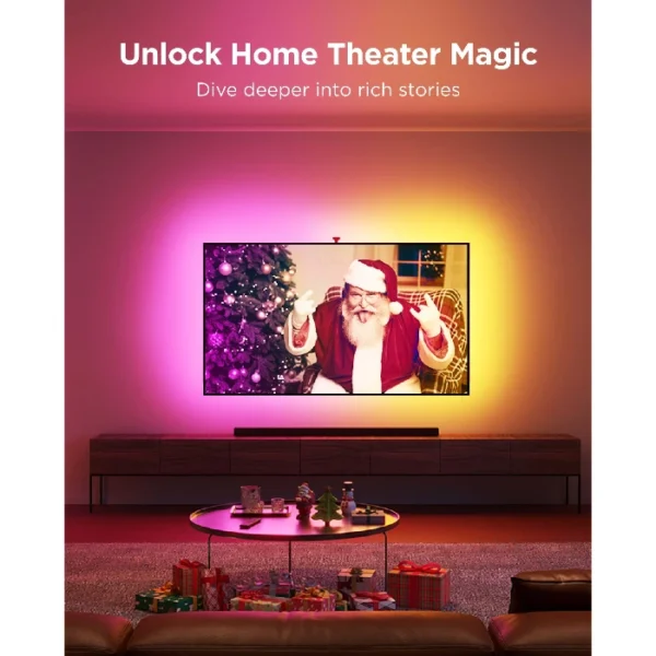 Govee Envisual TV Backlight T2 —  Para televisores de 55 a 65 pulgadas, con dual cámara | H605C111-OF-LA - Imagen 2