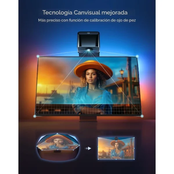 Govee TV Backlight 3 Lite —  Para televisores de 55 a 65 pulgadas, con cámara | H60991D1 - Imagen 3