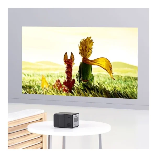 Havit PJ211 Pro — Proyector Inteligente, Android TV 9.0, Resolución nativa 720P con soporte 4K, 180+ ANSI lumens - Imagen 7